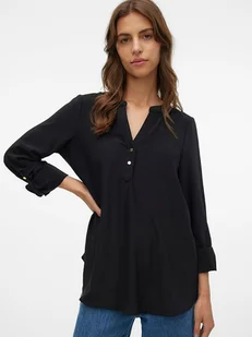 Vero Moda Bluzka w kolorze czarnym - Bluzki damskie - miniaturka - grafika 1