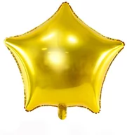 Balony i akcesoria - Balon foliowy gwiazda złota - 70 cm - 1 szt. - miniaturka - grafika 1