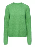 Swetry damskie - Bestseller A/S Damski sweter Pcjuliana Ls O-Neck Knit Noos Bc, miętowy, XL - miniaturka - grafika 1