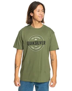 Quiksilver Koszulka męska Zielona XS - Koszulki męskie - miniaturka - grafika 1