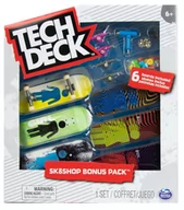 Samochody i pojazdy dla dzieci - Tech Deck zestaw Sk8Shop 6 deskorolek Bonus Pack Girl + akcesoria - miniaturka - grafika 1