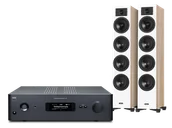 Zestawy stereo - NAD C 399 (czarny) + Diva 6 (dąb) - miniaturka - grafika 1