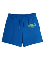 Spodenki damskie - MINI RODINI Szorty sportowe 2523015460 Niebieski Regular Fit - miniaturka - grafika 1