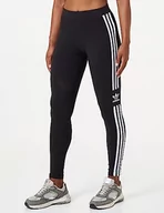 Legginsy - adidas Trefoil Tight Legginsy Kobieta, Czarny, XL - miniaturka - grafika 1