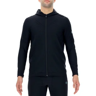Bluza męska UYN  Man City Running OW Hooded Full Zip black M - Bluzy sportowe męskie - miniaturka - grafika 1