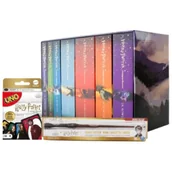 Fantasy - Paczka od Mikołaja: Pakiet Harry Potter. Tomy 1-7, UNO Harry Potter, Magiczna Różdżka Harry'ego Wizarding World - miniaturka - grafika 1