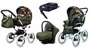 Wózki dziecięce - Babylux Margaret 4w1 + baza isofix 5903890854546 - miniaturka - grafika 1
