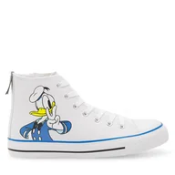 Buty dla chłopców - Trampki Donald Duck CS-SS24-345DDON Biały - miniaturka - grafika 1