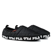 Kapcie męskie - Kapcie męskie, ciepłe Fila COMFIDER BLACK POLAR FFM014780010 43 - miniaturka - grafika 1