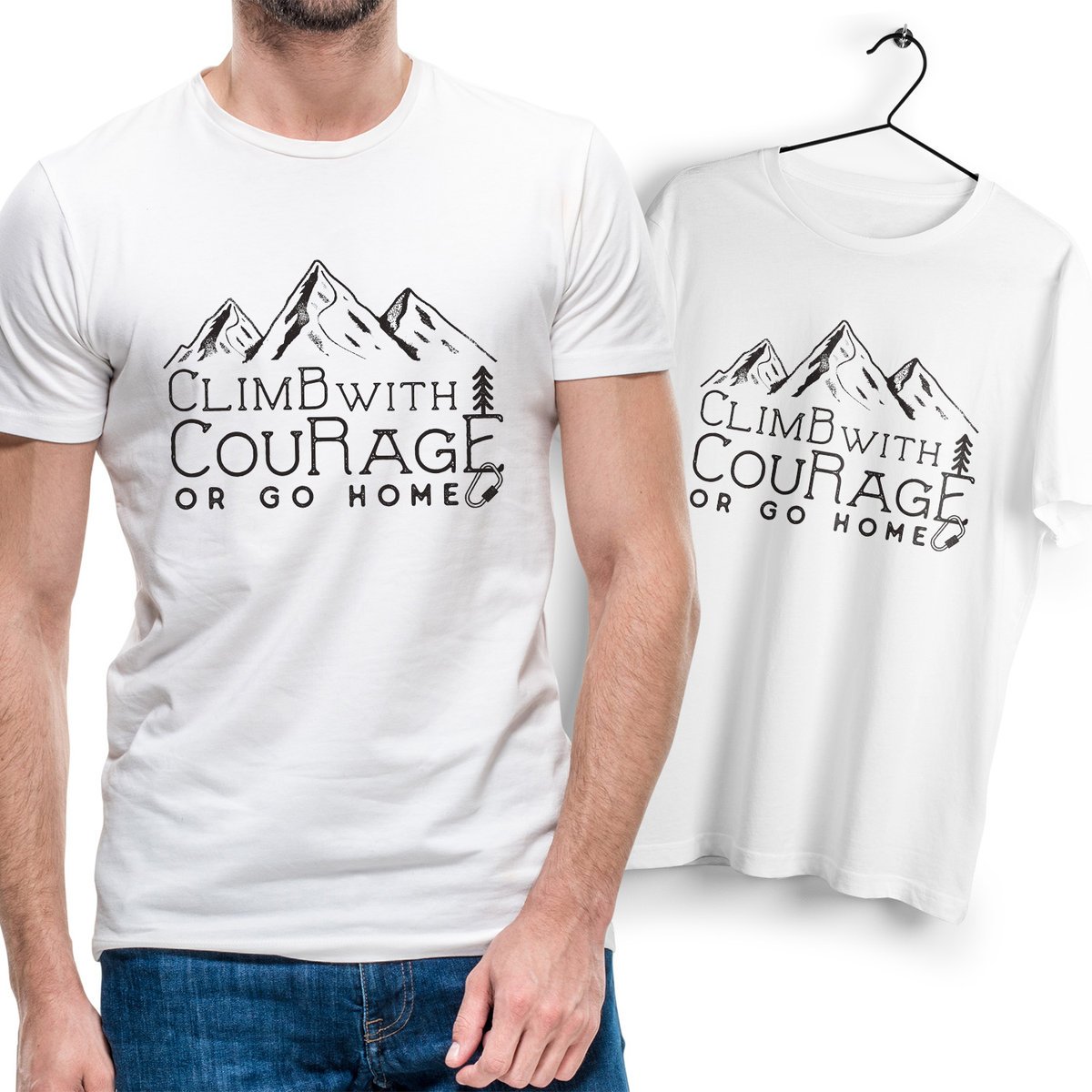 T-Shirt Podkoszulek Męski Outdoor living camping kemping góry Na Prezent