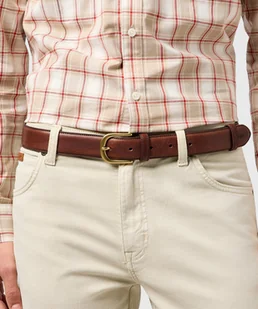 Pasek Wrangler BOMBATO BELT 112365271 Brown 110 - Paski - miniaturka - grafika 1