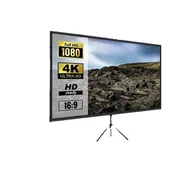 Ekrany projekcyjne - Ekran projekcyjny, format obrazu 16:9, aluminiowa podstawa, 100 cali - miniaturka - grafika 1