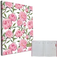 Kalendarze - Kalendarz 2026 A4 tygodniowy Peonie - kalendarz - miniaturka - grafika 1