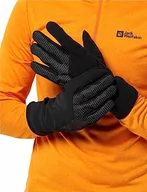 Rękawiczki - Jack Wolfskin Unisex Night Hawk Gloves rękawiczki, czarne, S, czarny, S - miniaturka - grafika 1