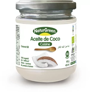 Olej kokosowy Naturgreen Bio Organic 400 g (8436542192071) - Olej spożywczy - miniaturka - grafika 1