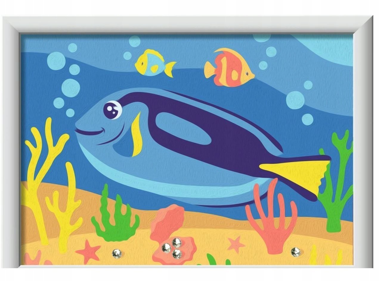 CreArt for Kids Colorful Doctorfish