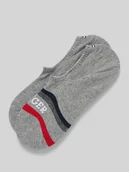 Skarpetki męskie - Skarpetki stopki z elastycznym, prążkowanym ściągaczem w zestawie 2 szt. - miniaturka - grafika 1