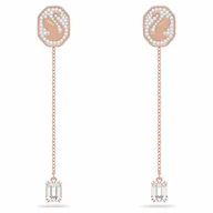 Kolczyki - Kolczyki Swarovski - Signum, Rose Gold 5628569 - miniaturka - grafika 1