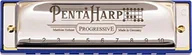 Instrumenty dęte - Hohner Harmonijka Pentaharp, klucz Bb Minor, stal nierdzewna (M21BX-BbM) - miniaturka - grafika 1