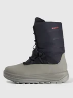 Śniegowce damskie - 4F Buty zimowe śniegowce INUA z ociepliną Primaloft damskie - oliwkowe/khaki 36 - miniaturka - grafika 1