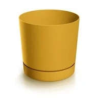 Nawozy ogrodnicze - Doniczka TUBO P 30 cm musztardowy Prosperplast - miniaturka - grafika 1