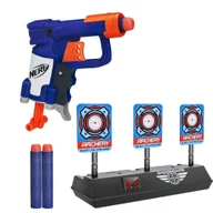 Zabawki militarne - Wyrzutnia Nerf N-Strike Jolt A0707 + Elektroniczna Tarcza 3 cele - miniaturka - grafika 1