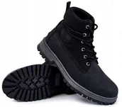 Buty trekkingowe męskie - Męskie Buty Big Star KK174206 906 Czarny 43 - miniaturka - grafika 1