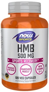 Now Foods Foods FOODS HMB 500mg 120 kaps. NW961 - Witaminy i minerały - miniaturka - grafika 1