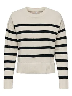 ONLY Sweter w kolorze czarnym - Swetry damskie - miniaturka - grafika 1