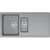 Zlewozmywaki - Franke Basis BFG 651 kamienny szary 114.0365.416 - miniaturka - grafika 1