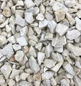 Ziemia ogrodowa - Grys biały marmurowy (Biała Marianna) 8-16 mm 5kg - miniaturka - grafika 1