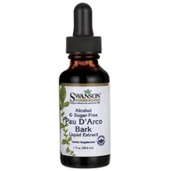 Przeziębienie i grypa - Swanson, Usa Pau DArco (Lapacho) liquid extract - suplement diety 29.6 ml - miniaturka - grafika 1