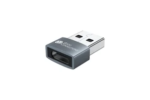 Alcasa USB-AD203 zmieniacz płci / kabli USB-A USB-C Szary USB-AD203 - Adaptery i przejściówki - miniaturka - grafika 1