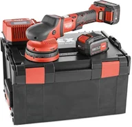 Szlifierki i polerki - FLEX XCE 8 125 18,0-EC/5,0 SET polerka Dual Action/Planetarna akumulatorowa, zestaw z walizką + akcesoria - miniaturka - grafika 1