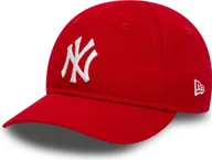 Czapki dla dzieci - Czapka dziecięca NEW ERA 9FORTY League Essential New York Yankees Red - INFANT - miniaturka - grafika 1