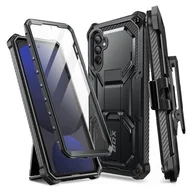 Etui i futerały do telefonów - Etui SUPCASE Iblsn ArmorBox do Galaxy S24 FE Czarny - miniaturka - grafika 1
