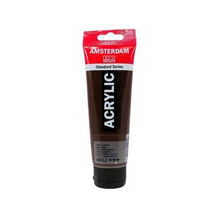 Talens Amsterdam, farba akrylowa, 120 ml, Umbra palona - Przybory szkolne - miniaturka - grafika 1