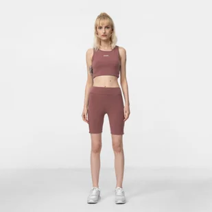Damskie kolarki basic GUESS DOREEN BIKER - Spodnie sportowe damskie - miniaturka - grafika 1