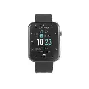 Hykker 419848 Czarny - Smartwatch - miniaturka - grafika 1