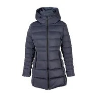 Kurtki damskie - Kurtka zimowa damska z kapturem VIVIANI granatowa r.L - miniaturka - grafika 1