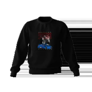 Czarna bluza Nissan Skyline GT-R R34 Stance-XXL - Odzież do sportów motorowych - miniaturka - grafika 1