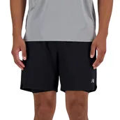 Spodnie sportowe męskie - Spodenki męskie New Balance MS41288BK - czarne - miniaturka - grafika 1