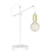 Lampy stojące - Lampka nocna GEOMET LN1 WHITE 1xE27 - biały - miniaturka - grafika 1