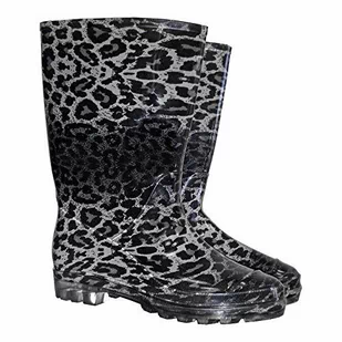 Buty Gumowe Modne Kalosze Damskie Wild r. 37 - Kalosze damskie - miniaturka - grafika 1