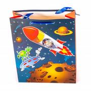 Opakowania i torebki na prezenty - Kosmiczna Torba Prezenty Dla Dziecka Różne Kolory - miniaturka - grafika 1