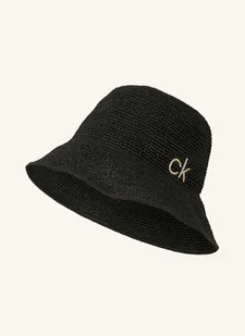 Calvin Klein Czapka Rybacka schwarz - Czapki damskie - miniaturka - grafika 1