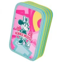 Piórnik 3-komorowy z wyposażeniem Coolpack Disney Core Jumper 3 Minnie - Piórniki - miniaturka - grafika 1
