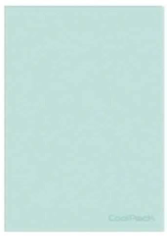 COOLPACK - ZESZYT A4 - PASTEL / PP - 60 K. LINIA (bm) - PASTEL -POWDER MINT