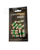 Inne akcesoria audio-wideo - elpioCOAX Złącza - zestaw złączy koncentrycznych 10x F6D-113 (ZZ02) - miniaturka - grafika 1