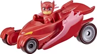 Figurki dla dzieci - Pidżamersi, Figurka Sowella I Pojazd, Seria Deluxe, Hasbro - miniaturka - grafika 1